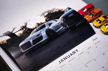2026 2zero6 Audi's Calendar