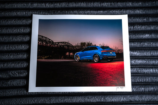 RSQ8 Light Painting - Limited Print