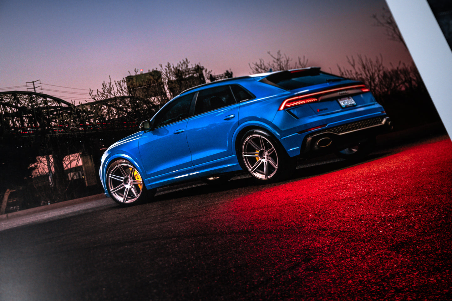RSQ8 Light Painting - Limited Print