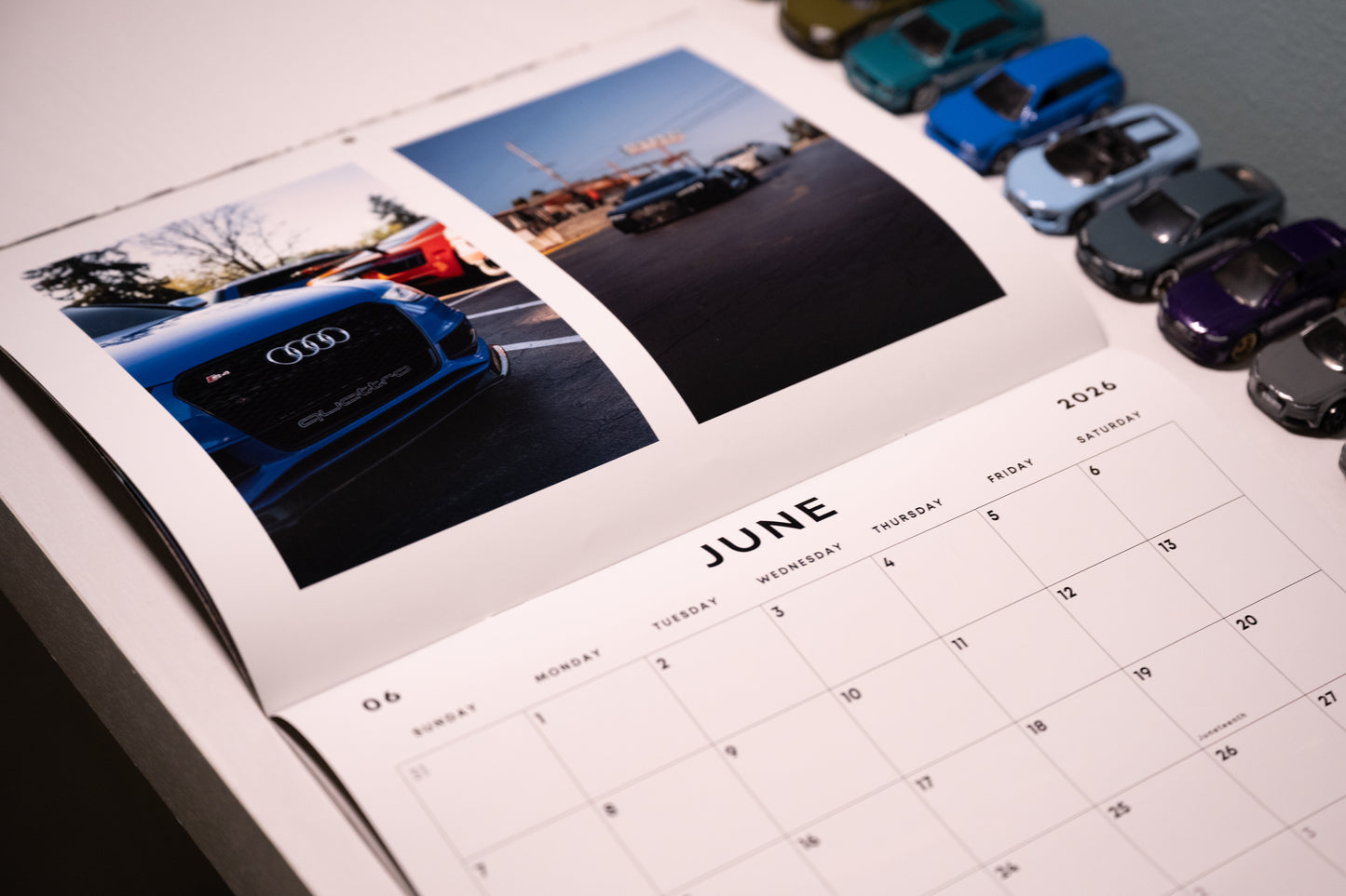 2026 2zero6 Audi's Calendar